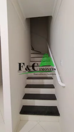 Imagem Casa / Sobrado para Venda em Praia Grande, Melvi, 2 dormitórios, 1 banheiro, 1 vaga