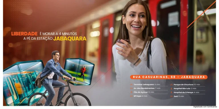 Imagem MORAR NA ZONA SUL É UM PRIVILÉGIO - '' ESTAÇÃO JABAQUARA '' .