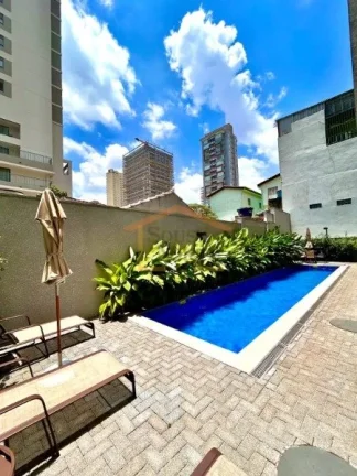 Imagem Apartamento 29m², 1 dormitório, mobiliado, sacada, conta com eletrodomésticos e utensílios, em a...