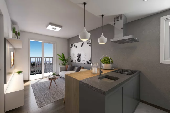Imagem Oportunidade Apartamento de 2 quarto com sacada e churrasqueira condições Facilitadas N. Hamburgo