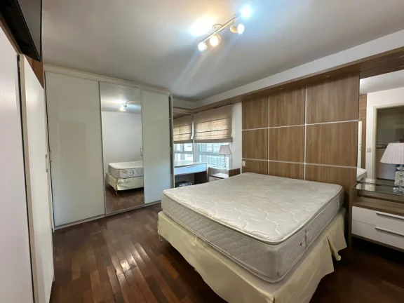 Imagem Apartamento 131M², 3Q, 3 Suítes, 5 Banheiros, 3 Vagas, Academia, Piscina, Sauna, Churrasqueira, Brinquedoteca, Mobiliado, Salão de Festas, SPA.