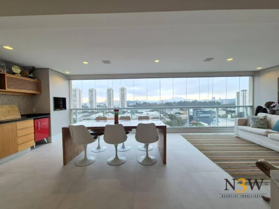 Imagem Apartamento à venda na Vila Leopoldina São Paulo SP com 3 suítes, escritório, 2 vagas de garagem e 142m²