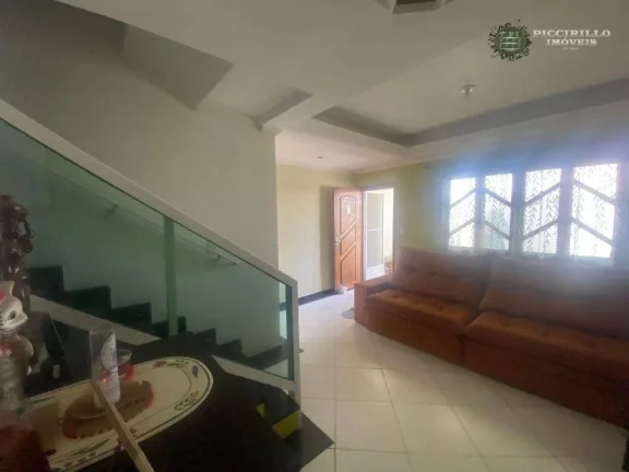Imagem Sobrado com 3 dormitórios à venda, 110 m² por R$ 680.000,00 - Vila Guilhermina - Praia Grande/SP