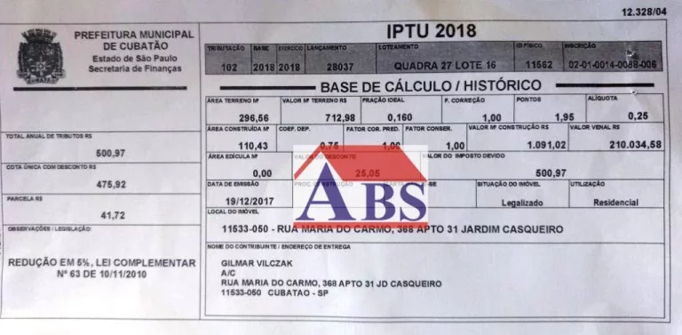 Imagem Apartamento com 3 dormitórios à venda, 110 m² por R$ 300.000,00 - Jardim Casqueiro - Cubatão/SP