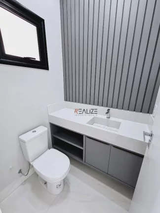 Imagem Casa moderna com piscina e 3 suítes à venda, 140 m² por R$ 1.280.000 - Condomínio Jardim Brescia - Indaiatuba/SP