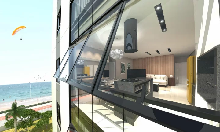 Imagem Apartamento com 4 dormitórios à venda sendo 4 suítes, 369.3 m² por - R$ 20.893.406,83 - Praia Brava - Itajaí/SC