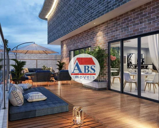 Imagem Apartamento à venda, 109 m² por R$ 795.000,00 - Vila Guilhermina - Praia Grande/SP