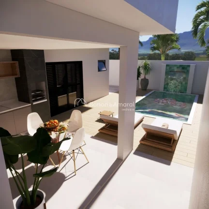 Imagem Casa à venda em condomínio, Nova Odessa, térrea, em construção,3 suites,lavabo,uma suíte com c...