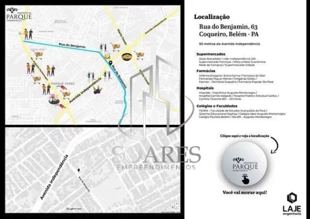 Imagem PARQUE INDEPENDÊNCIA Apto com suíte e ótima localização em Belém