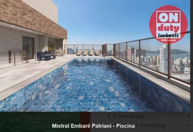 Imagem Apartamento à venda, 123 m² por R$ 1.872.000,00 - Embaré - Santos/SP