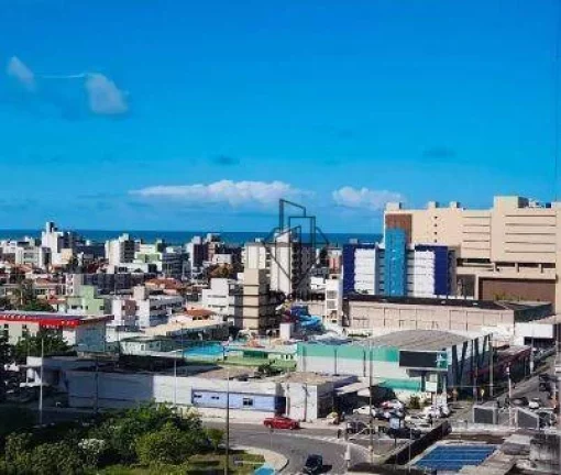Imagem Apartamento com projetados e varanda / sacada com vista mar da praia de Manaíra -