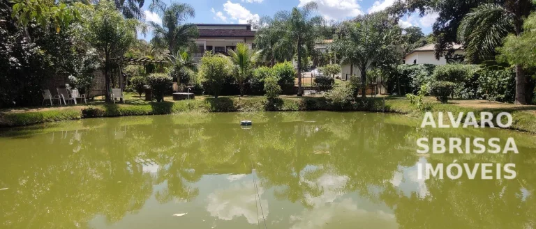 Imagem Oportunidade este imóvel estuda permuta. Casa com lago e 5 suítes no condomínio Mangueiras - Itu/SP