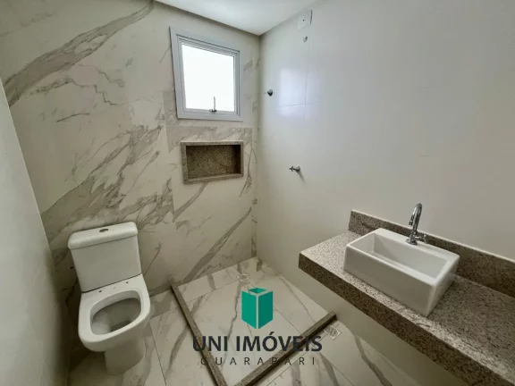Imagem Apartamento Novo em localização privilegiada no Centro de Guarapari, 3 quartos e 2 vagas de garagem