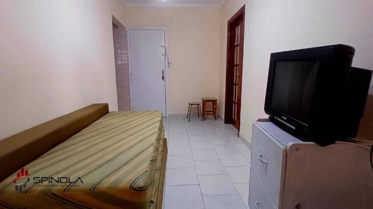 Imagem Apartamento com 1 dormitório à venda, 42 m² por R$ 225.000,00 - Canto do Forte - Praia Grande/SP