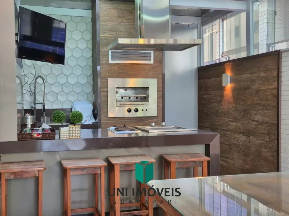 Imagem Apartamento de design elegante no Centro de Guarapari com 3 quartos, suite, área gourmet e 2 vagas de garagem