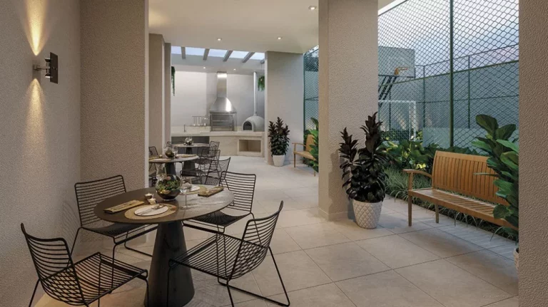 Imagem Apartamento no Edifício Martinique Baeta Neves São Bernardo - 2 quartos, 1 banheiro, 1 vaga - Venda/Locação - 55,00 m²