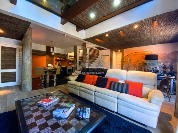 Imagem Apartamento à venda em Campos do Jordão - Luxuosa cobertura com 4 suítes