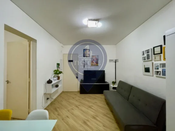 Imagem Apartamento à venda em São Paulo - SP, República 1 quarto, 2 salas, 1 banheiro, 39,00m² de área.