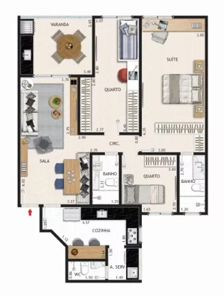 Imagem Prime Recreio - Apartamento à venda no bairro Recreio dos Bandeirantes - Rio de Janeiro/RJ