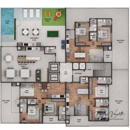 Imagem Apartamento 2 dormitórios para Venda em Camboriú / SC no bairro São Francisco de Assis