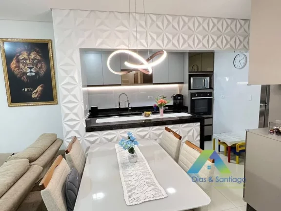 Imagem SANTO ANDRÉ Apartamento sem condomínio, 84M²,3 dormitórios, espaço gourmet, 2 vagas ótimo valor e localização !!!