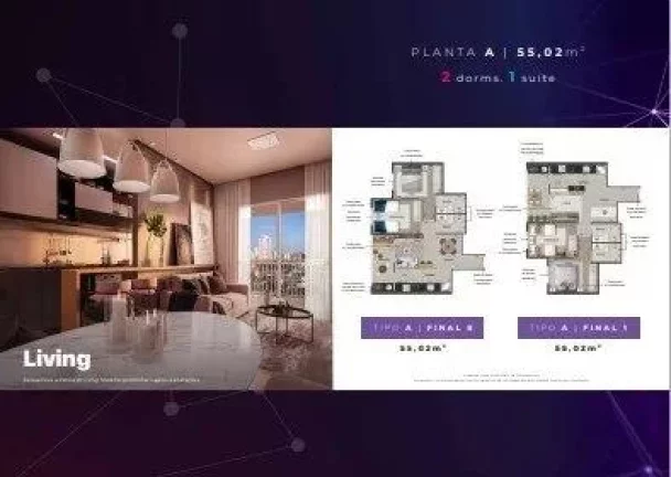 Apartamento à venda em Osasco, Presidente Altino, com 2 quartos, 55m2