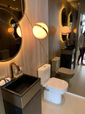 Imagem Apartamento para Venda em São Paulo, Pinheiros, 4 dormitórios, 4 suítes, 5 banheiros, 3 vagas