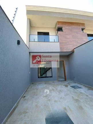 Imagem Sobrado para Venda em Santo André, Parque Novo Oratório, 2 dormitórios, 2 suítes, 3 banheiros, 1 vaga
