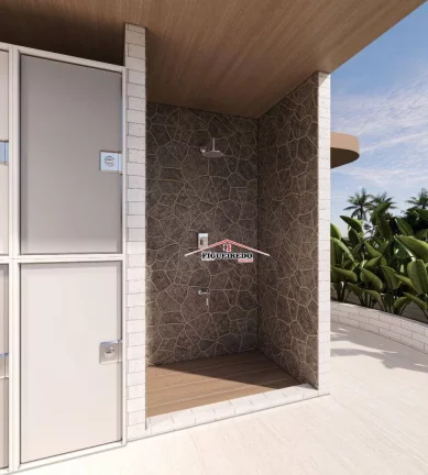 Imagem Apartamento Garden com 1 dormitório à venda, 57 m² por R$ 593.840 - Vila Guilhermina - Praia Grande/SP