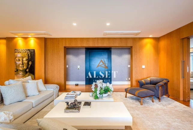 Imagem Apartamento com 3 dormitórios à venda, 355 m² por R$ 4.500.000,00 - Jardim Anália Franco - São Paulo/SP