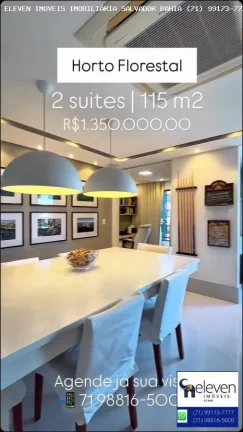 Imagem APARTAMENTO NO HORTO FLORESTAL! 115M² FOI TRANSFORMADO PARA  2 SUITES OFERECER AINDA MAIS CONFORTO E FUNCIONALIDADE! COM DUAS VAGAS
