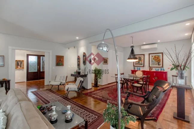 Imagem Apartamento para Aluguel - Higienópolis, 3 Quartos, 239m² - São Paulo