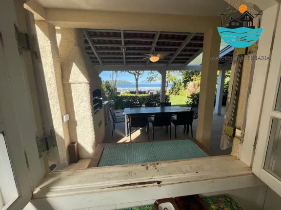 Imagem Casa a Venda em Juquehy Pé na Areia, aluguel de temporada em Juquehy com 4 dormitórios, 2 suítes c/vista ao mar, max. 10 pessoas | Juquehy Imobiliária