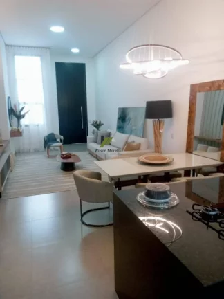 Imagem LINDA CASA NOVA PARA VENDA OU LOCAÇÃO EM CONDOMÍNIO MOBILIADA E DECORADA PRONTA PRA MORAR