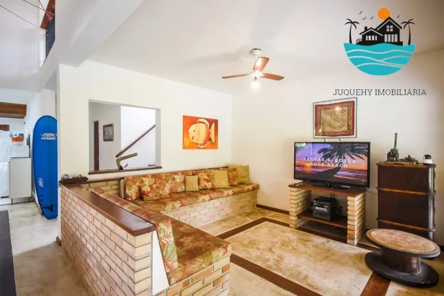 Imagem Casas para Alugar Temporada Juquehy - 600m da praia, 4 dorm. sendo 1 suíte, 1 dorm. no térreo, máx. 10 pessoas | Juquehy Imobiliária