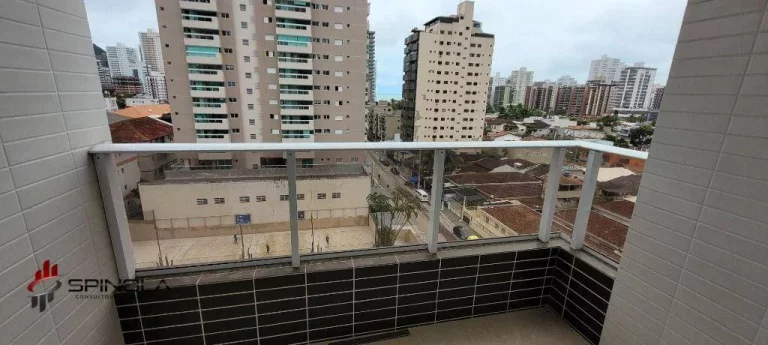 Imagem Apartamento com 3 dormitórios à venda, 126 m² por R$ 1.200.000,00 - Canto do Forte - Praia Grande/SP