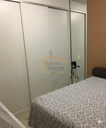Imagem Apartamento 2 dormitórios, sendo os 1 suíte, com armários, sala para 2 ambientes, sacada, 2 banhe...