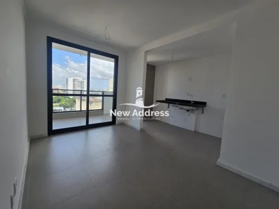 Imagem Apartamento 1 quarto no Ilha de Kiribati. Fechadura eletrônica, duto para coifa, ponto de lava-louças e lazer completo com piscina e sauna.