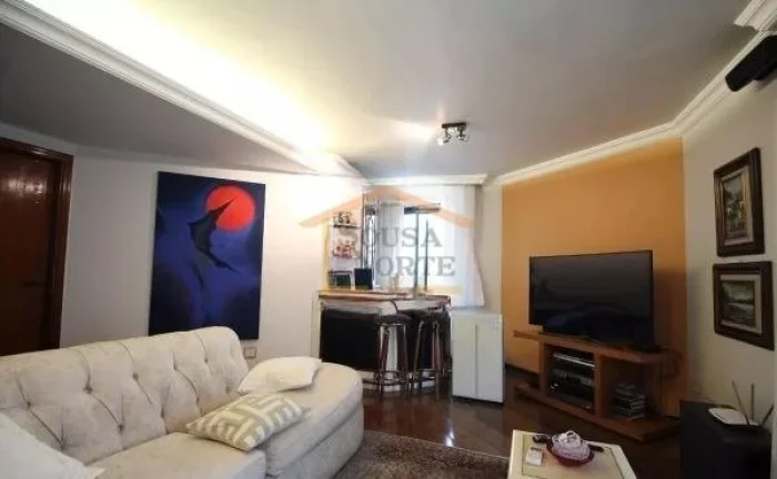 Imagem Apartamento 3 dormitórios, sendo 1 suíte, sala 3 ambientes, sacada, lavabo, cozinha planejada, ban...