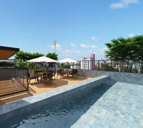 Imagem Apartamento Garden à venda, 50 m² por R$ 363.900,00 - Anatólia - João Pessoa/PB