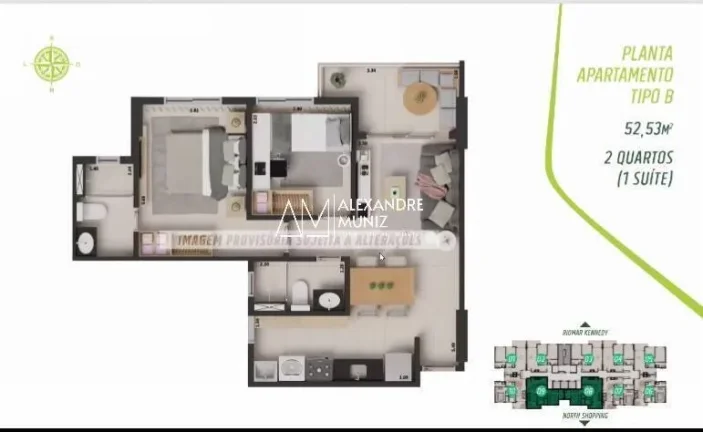 Imagem Jardino Passeio Kennedy, apartamentos à venda, Presidente Kennedy.
