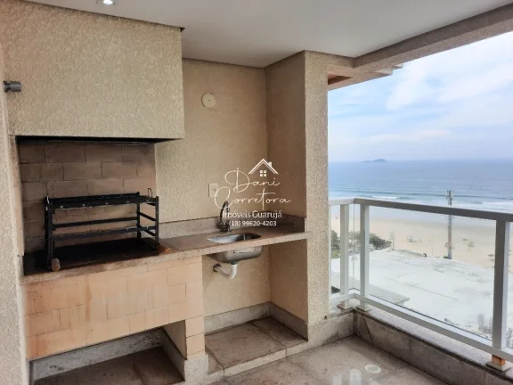 Imagem Apartamento frente para o mar com varanda gourmet e lazer, Pitangueiras, Ed Maison La Plage