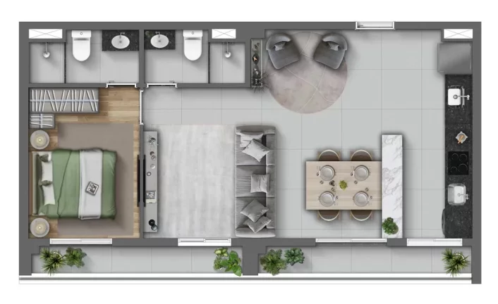 Imagem APARTAMENTO RESIDENCIAL em São Paulo - SP, Santo Amaro