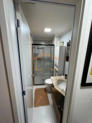 Imagem Apartamento 65m², 2 dormitórios, sendo 1 suíte, sala 2 ambientes, varanda gourmet com churrasquei...