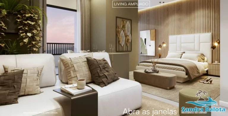 Imagem Apartamento com 1 dormitório suíte de 42,72m² /Tenório