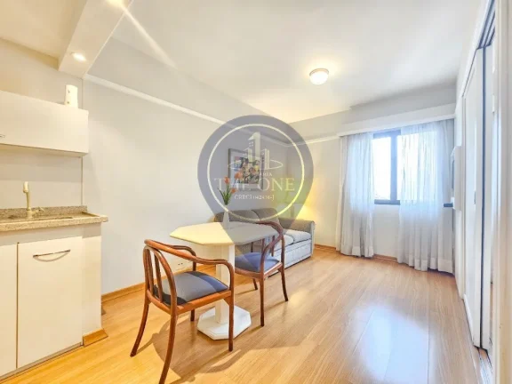 Imagem Apartamento à venda em São Paulo-SP, Jardim Paulista: 1 quarto, 1 banheiro, 1 vaga, 40m² de área. Imperdível oportunidade!