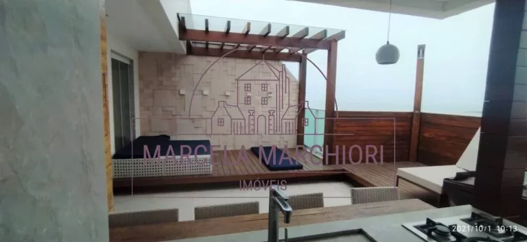 Imagem 4 Quartos 1 suíte coberturta Montado Varanda 2 Vgs Lazer vista mar linda