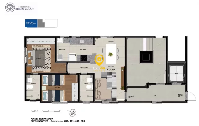 Apartamento com 2 Quartos à Venda, 54 m² em Ana Lúcia - Sabará