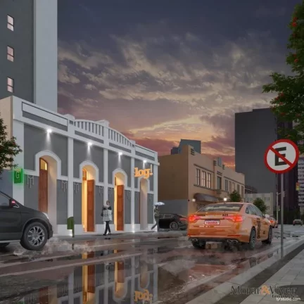 Imagem Studio para Venda em Curitiba, Centro, 1 dormitório, 1 banheiro, 1 vaga