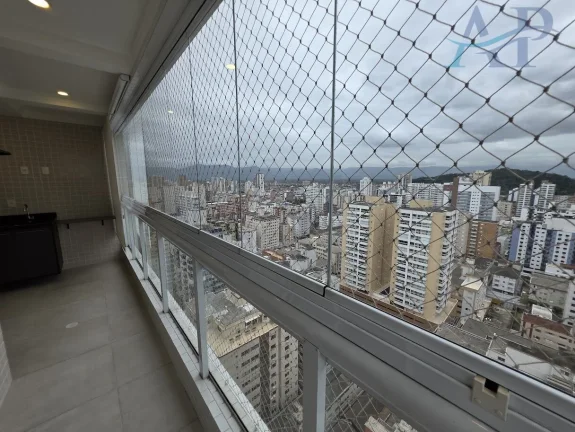 Imagem Apartamento em Praia Grande no Canto do Forte Vista Mar